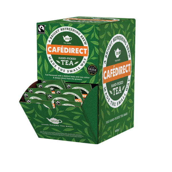 CAFEDIRECT TEABAGS TAG/ ENVELOPE BOX300
