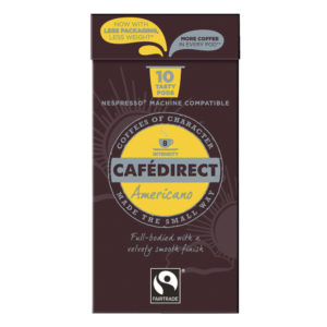 CAFEDIRECT COFFEE PODS AMERICANO PK10X10