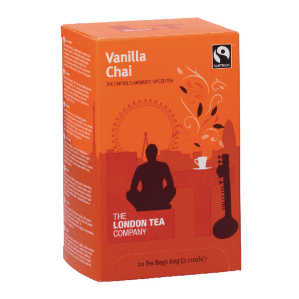 LONDON TEA COMPANY VANILLA CHAI TEA PK20