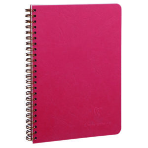 CLAIREFONTAINE NOTEBOOK A5 RED PK5