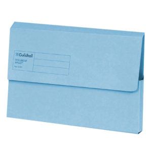 GUILDHALL DOC WALLET BLUE ANGEL BLUE