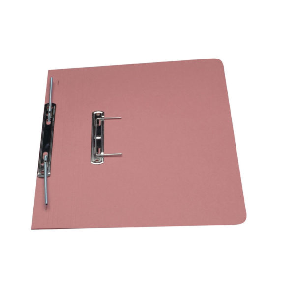 GUILDHALL TRANSFER SPRING FILE PINK 348