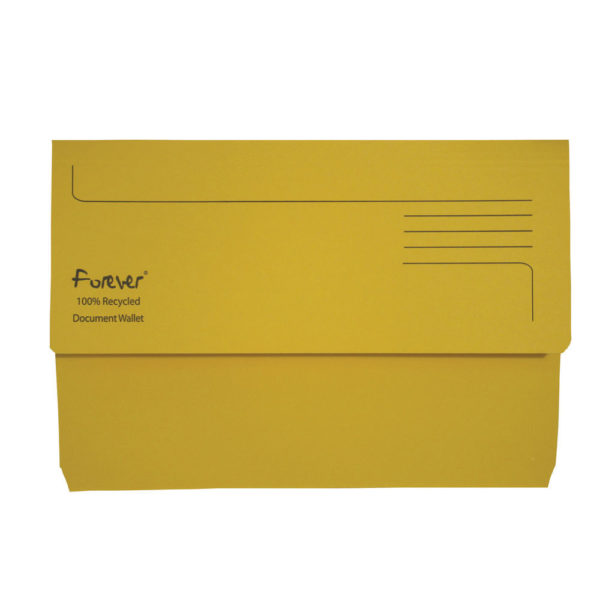 FOREVER BRIGHT MANILLA WALLET YELLOLOW