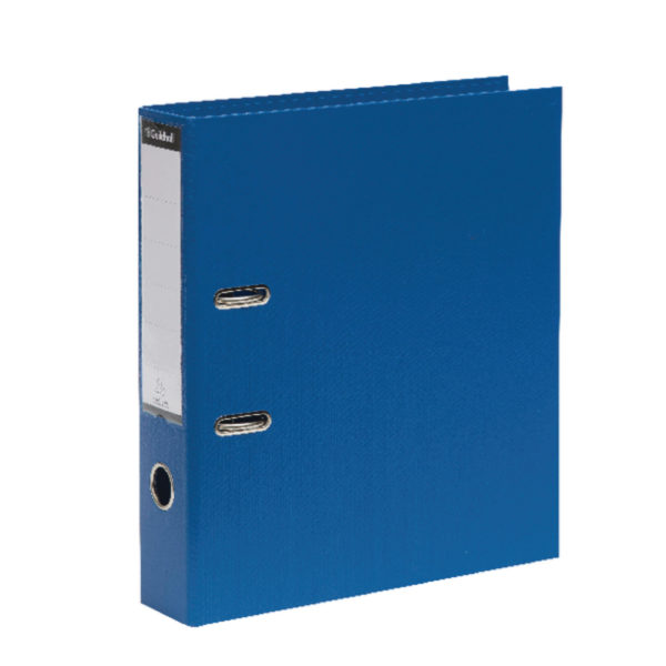GUILDHALL LARCH FILE A4 80MM BLUE