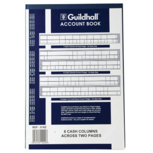 GUILDHALL ANALYSIS BOOK 80PP 31/8