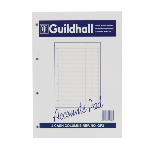 GUILDHALL ACC PAD CASH 11.8X8 GP2