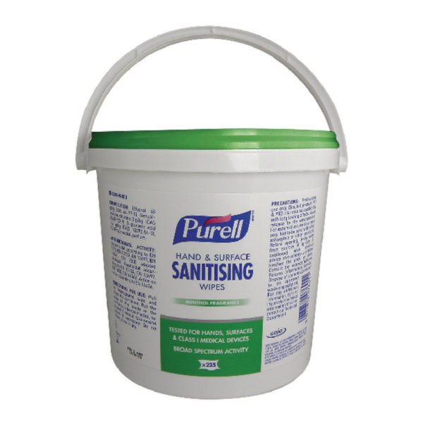 PURELL HAND AND SURFACE WIPES PK225