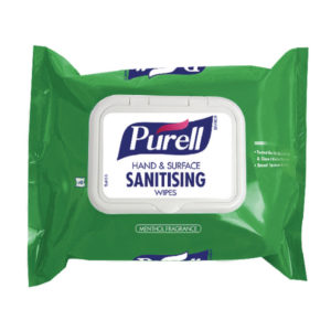 PURELL HAND AND SURFACE WIPES PK40