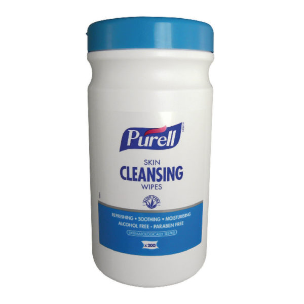 PURELL SKIN CLEANSING WIPES PK200