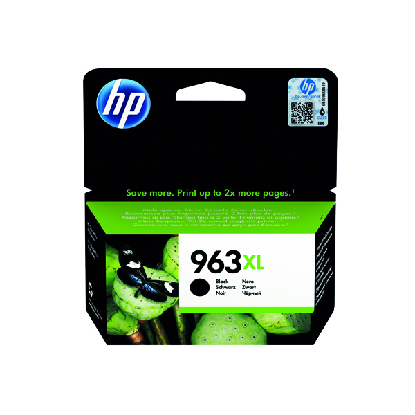 HP 963XL ORIGINAL INK CART HY BLACK