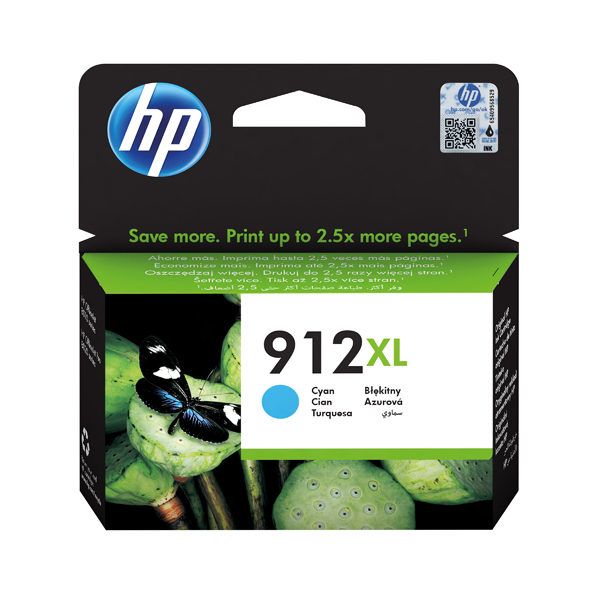 HP 912XL HIGH YILD CYAN INK CRTRIDGE