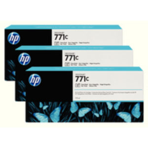 HP 771C PHOTO BLACK D/JET INK CART PK3