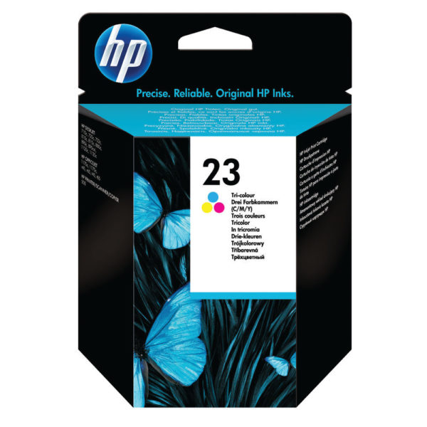 HP 23 INKJET CART COLOUR 30ML C1823DE