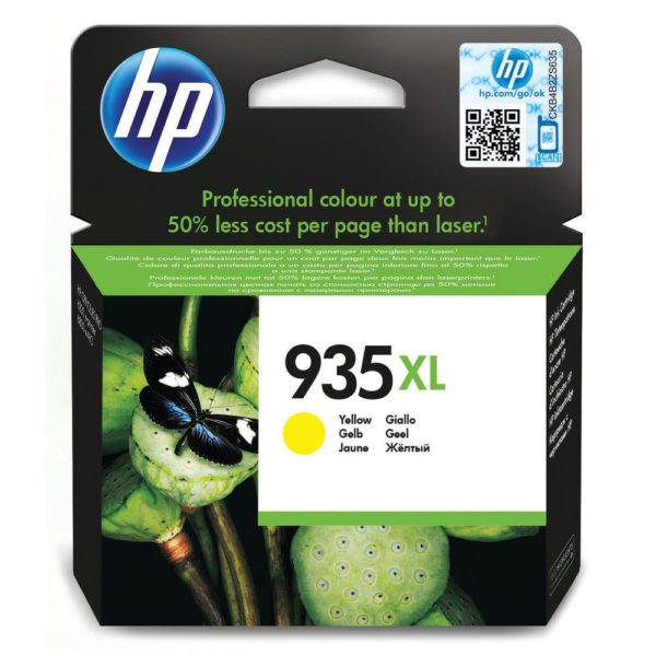 HP 935XL HY INK CARTRIDGE YELLOW