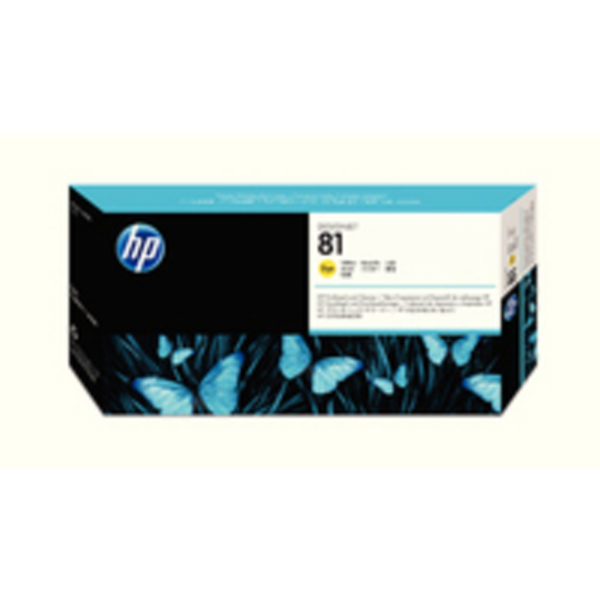 HP 81 PHEAD YLW C4953A