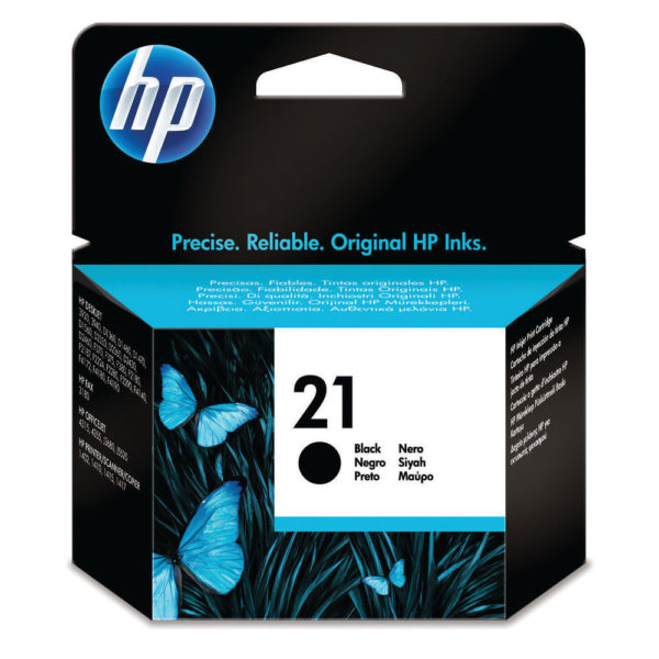 HP 21 INKJET PRINT CART BLACK C9351AE