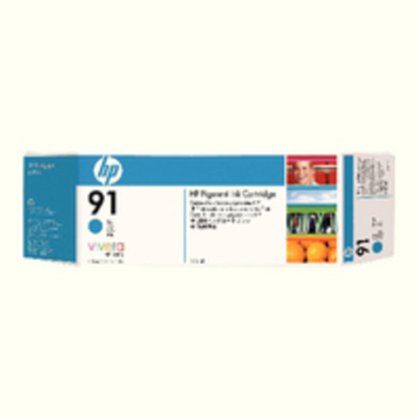 HP 91 INKJET CART CYAN PK3 C9483A