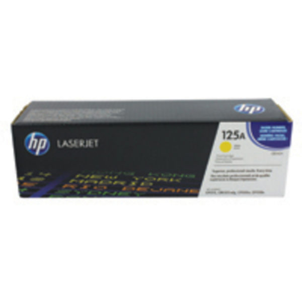 HP 125A YLW ORGL LASERJET TONER CART