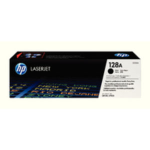 HP 128A BLK ORGL LASERJET TONER CART