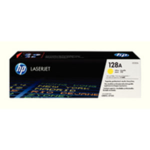 HP 128A YLW ORGL LASERJET TNR CARTS