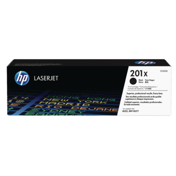 HP 201X LASER BLACK TONER TWIN PACK