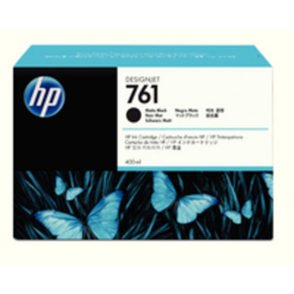 HP 761 DJET CRT 400ML MATTE BLK CM991A