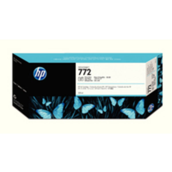 HP 772 DESIGNJT INK CART 300ML PHT BLK