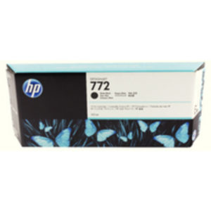 HP 772 DESIGNJT INK CART 300ML MAT BLK