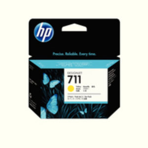 HP711 YELL INK CART 3-PK 29ML CZ136A