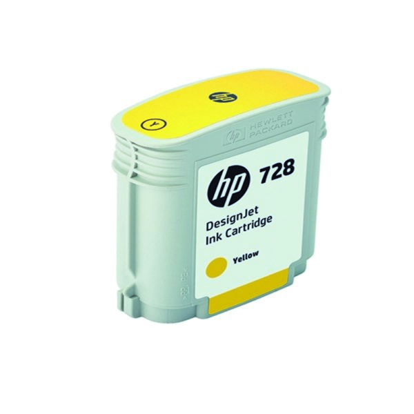 HP 728 40ML INK CARTRIDGE YELLOW