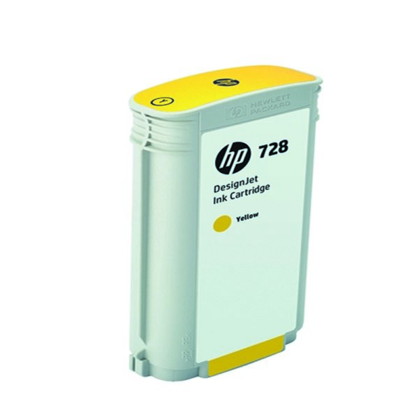 HP 728 130ML INK CARTRIDGE YELLOW