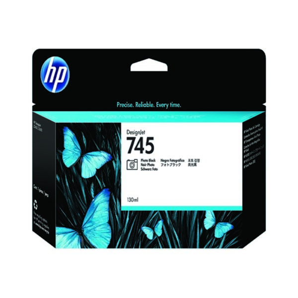 HP 745 INK CART PHOTO BLACK 130ML