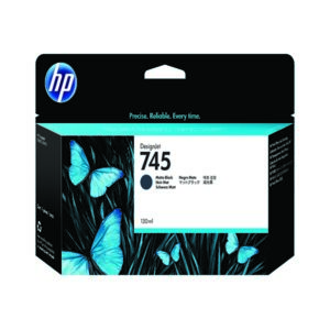 HP 745 INK CART MATTE BLACK 130ML