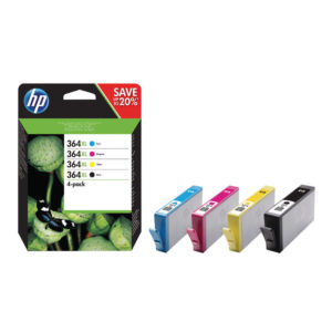 HP 364XL INK CARTRIDGE HY PK 4 N9J74AE