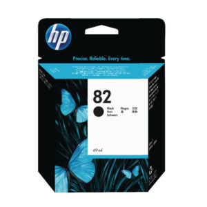 HP 82 INK CART BLACK 69ML TWIN PACK