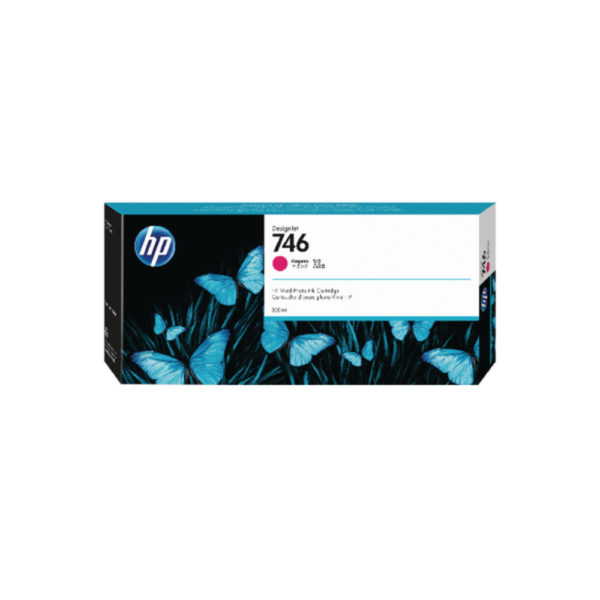 HP 746 MAGENTA INK CARTRIDGE 300ML