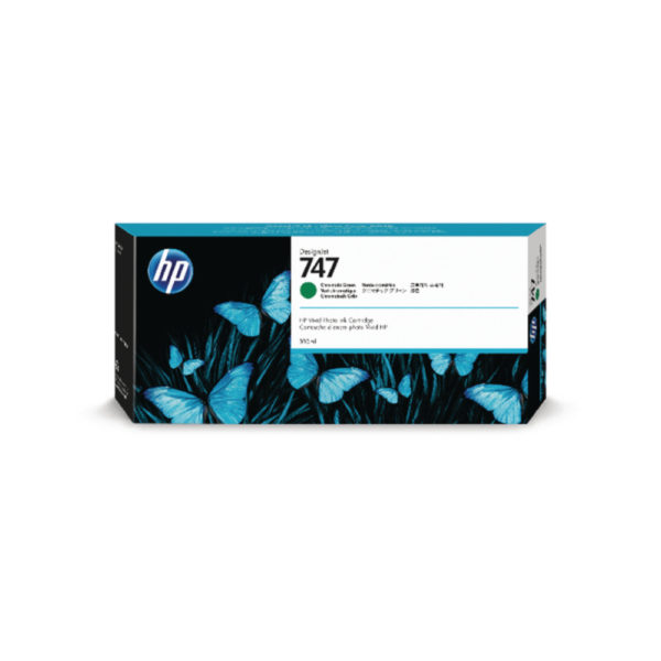 HP 747 300ML CHROMATIC GREEN INK CART