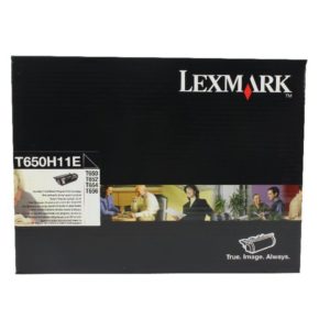 LEXMARK HY RET PROG TNR BLK 0T650H11E