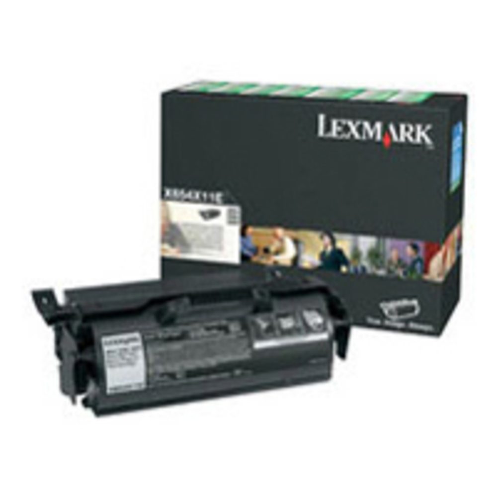 LEXMARK X654 XTRA HY RET PR TON BLK