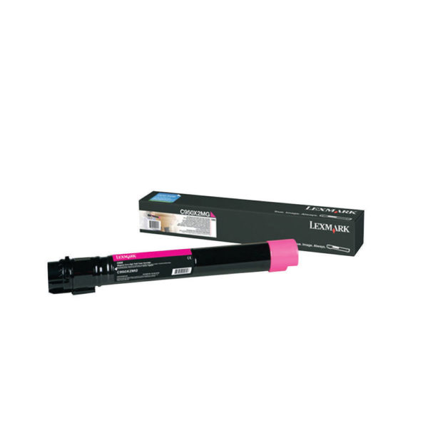 LEXMARK TONER CARTRIDGE MAGENTA C950X2MG