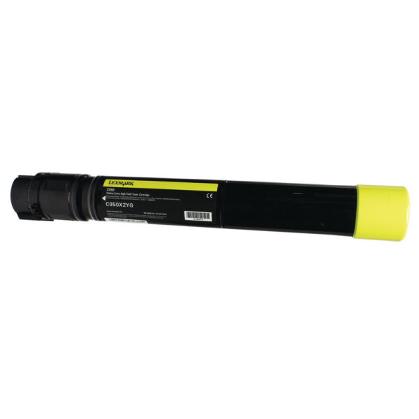 LEXMARK TONER CARTRIDGE YELLOW C950X2YG