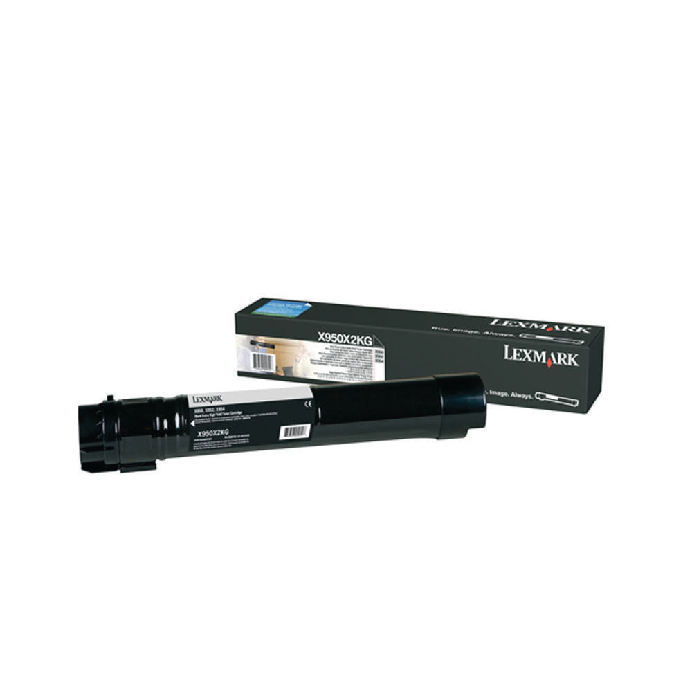 LEXMARK TONER CARTRIDGE BLACK X950X2KG