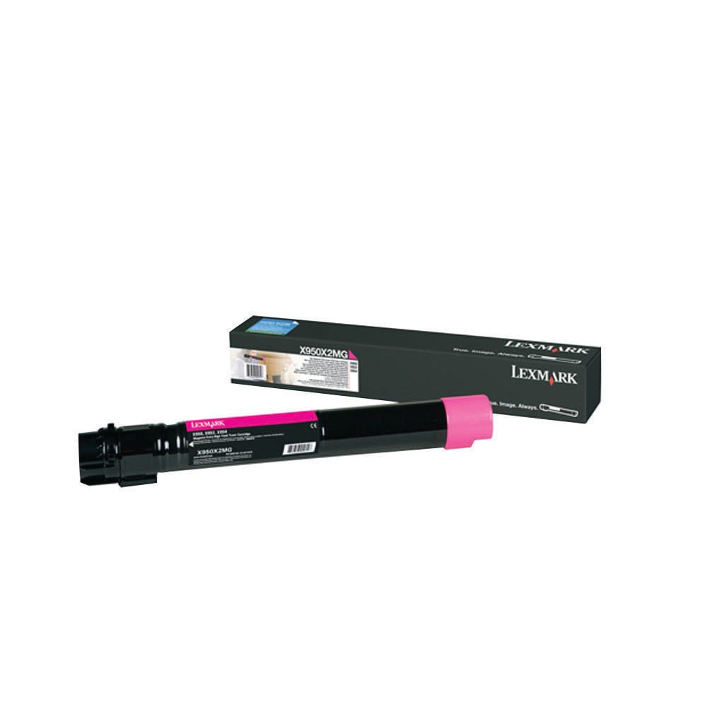 LEXMARK TONER CARTRIDGE MAGENTA X950X2MG