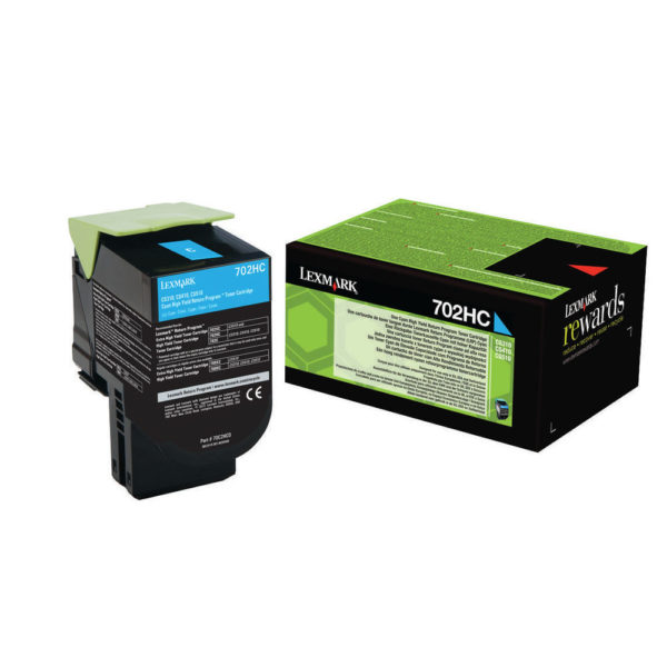 LEXMARK CYAN RP TNR CART HY 70C2HC0