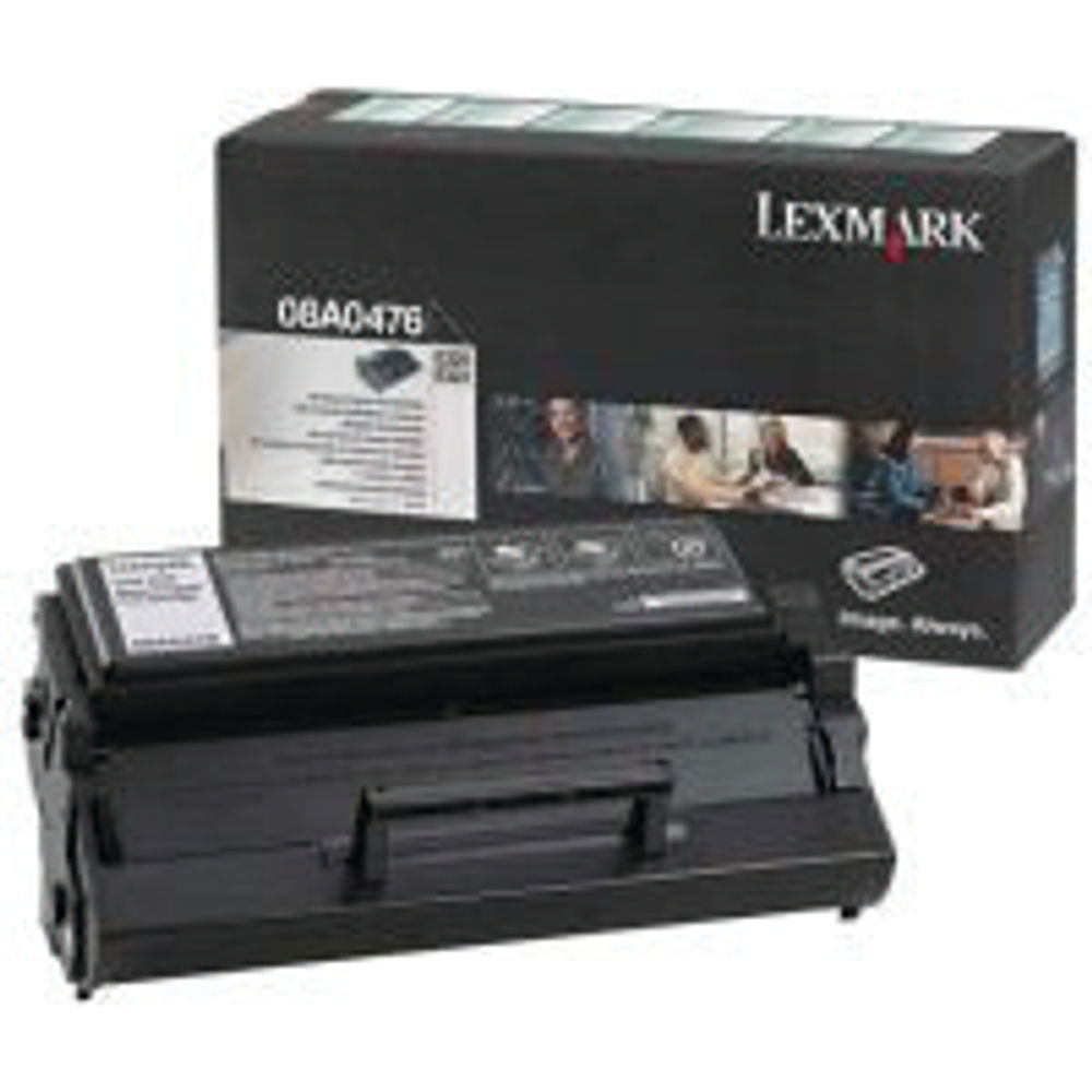 LEXMARK E2X RTNPROG TNR CART BLK 3K