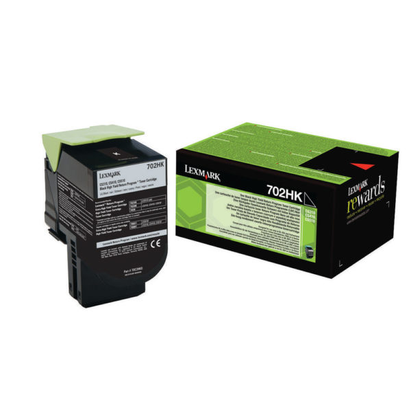 LEXMARK BLK RP TNR CART HY 70C2HK0 PK1