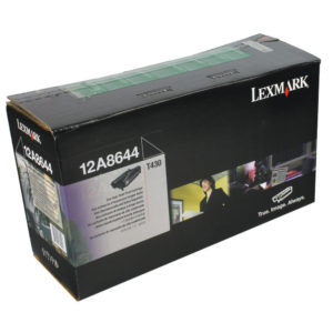 LEXMARK T430 RETURN CART BLK 12A8644