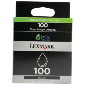 LEXMARK 100 RET PROG INK CARTRIDGE BLACK