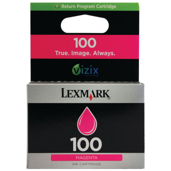 LEXMARK 100 INK RET PROG CARTRIDGE MAG