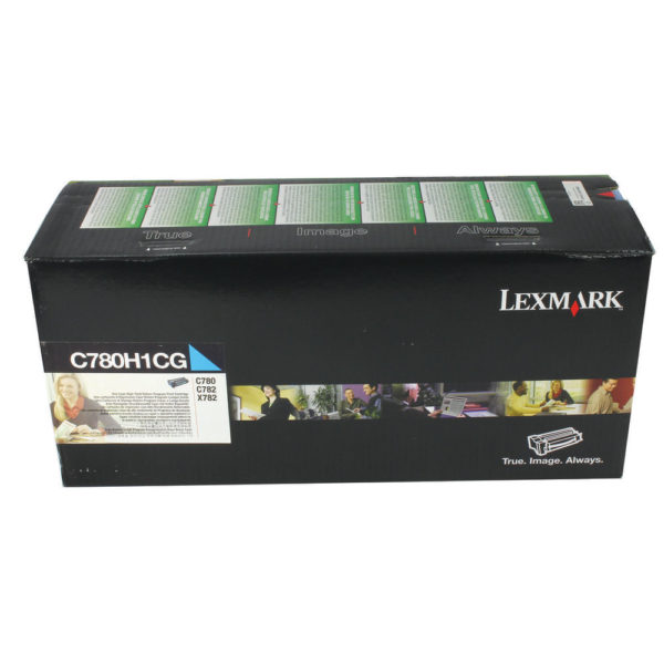 LEXMARK HY LASER CART CYAN C780H1CG